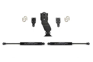Fabtech FTS22302 17-20 fits Ford Superduty 4WD Stealth Dual Steering Stabilizer Kit