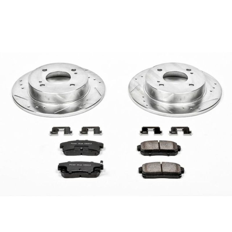 PowerStop K741 fits Infiniti 01-02 G20 Rear Z23 Evolution Sport Brake Kit