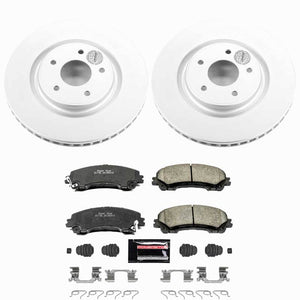 Power Stop 14-19 Nissan Rogue Front Z23 Coated Brake Kit