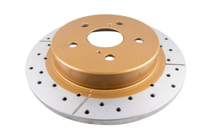 DBA 2765X 18-20 fits Toyota Camry (w/Electronic Parking Brake) Rear Drilled & Sl