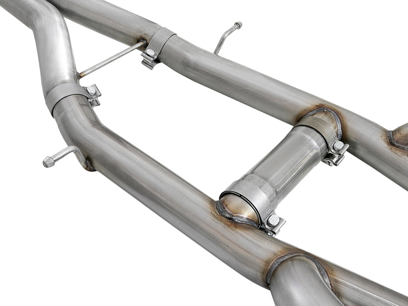 AFE 49-34078-P rce XP 3in 304 SS Cat-Back Dual Mode Exhaust w/ Polished Tips 16