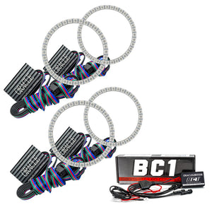 ORACLE Lighting 2438-335 Oracle fits Nissan Maxima 09-13 Halo Kit - ColorSHIFT w/ BC1 Controller