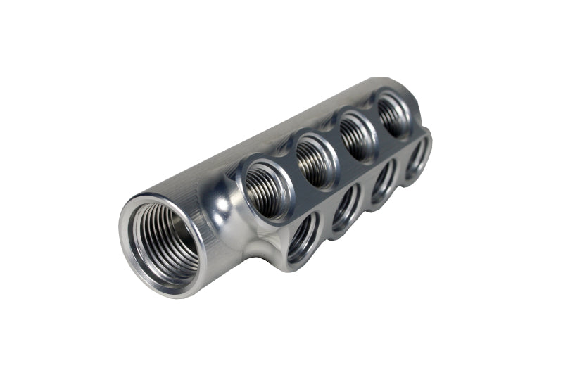 Aeromotive  14602 Fuel Distribution Log (10-Ports) (2) -10 AN/(8) -6 AN
