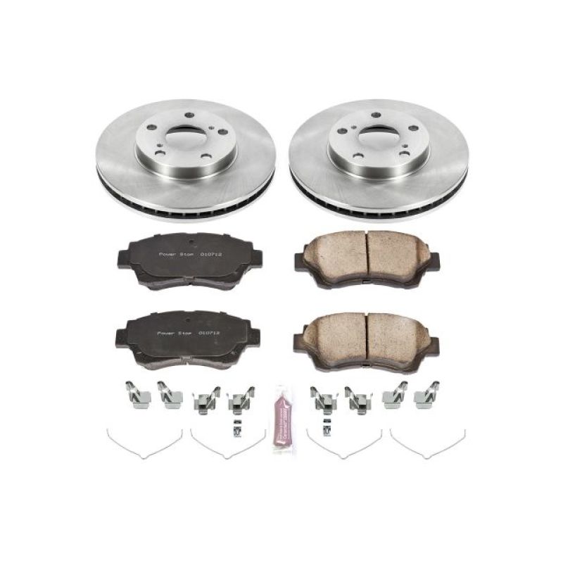 PowerStop KOE1054 fits Lexus 92-96 ES300 Front Autospecialty Brake Kit
