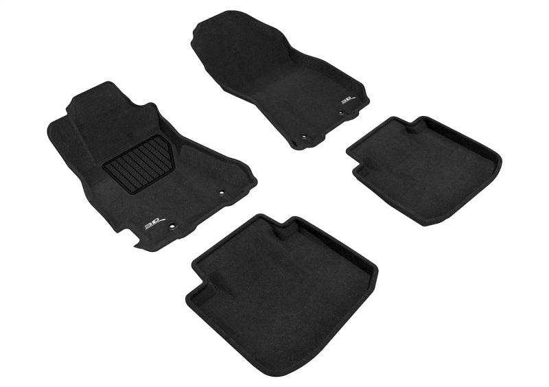 3D L1SB01304709 Maxpider 15-19 fits Subaru Legacy/ Outback Elegant 1st 2nd Row - Floor Mat Set (Black)