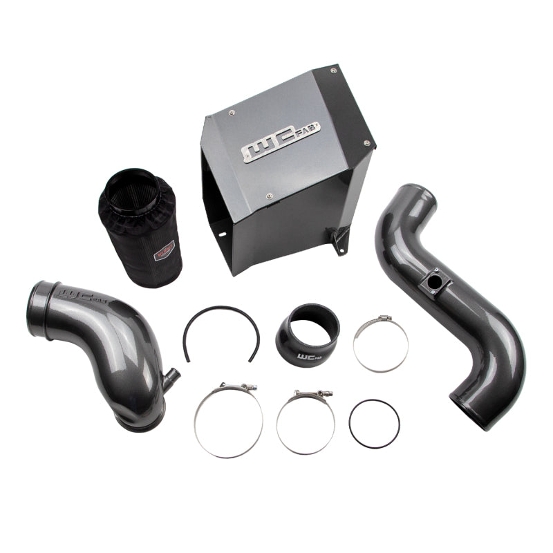 Wehrli 04.5-05 Duramax LLY 4in Stage 2 Intake Kit - Orange Frost