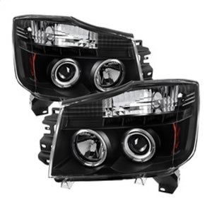 Spyder 5011572 fits Nissan 04-14 Titan /Armada 04-07 Projector Headlights LED H