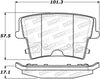 Stoptech 305.1057 Street Select Brake Pads