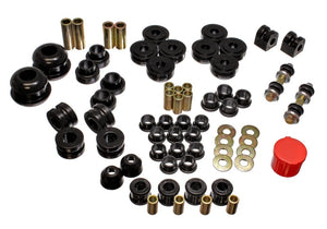 Energy Suspension 5.18106G 95-99 fits Dodge Neon FWD Black Hyper-flex Master Bushing Set