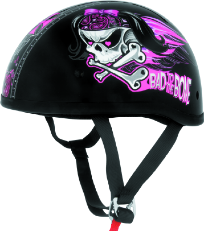 Bikers Choice 646948 Skid Lids Bad To The Bone Original Helmet - XL