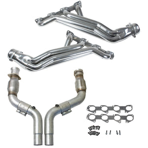 BBK 16484 05-24 fits Dodge 6.1L/6.2L/6.4L Hemi 1-7/8in Headers w/High Flow Ca