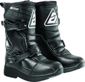 Answer 446171 Peewee Boot Black Youth Size - 12