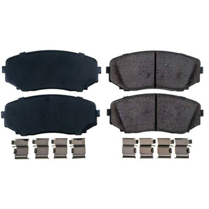 PowerStop 17 1258N fits Mazda CX-5 Front Z17 Evo Ceramic Brake Pads w/Hardware