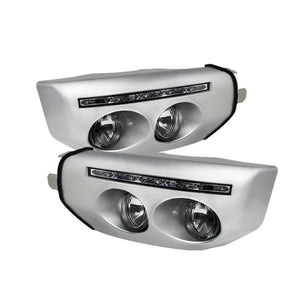 Spyder 5070555 fits Toyota 07-14 FJ Cruiser Fog Lights W LED Daytime Running Li