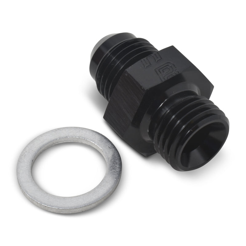 Russell 670523 Performance -6 AN Flare to 14mm x 1.5 Metric Thread Adapter (Black )