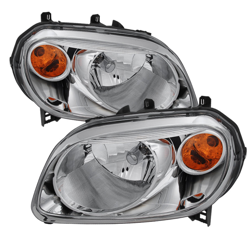 9023835 Xtune fits Chevy 06-20 Hhr 2011 Crystal Headlights Chrome HD-JH-CHHR06