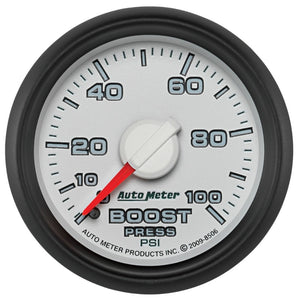 AutoMeter 8506 Autometer Factory Match 52.4mm Mechanical 0-100 PSI Boost Gauges 3 pressure Ranges