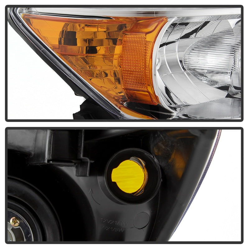 xTune 9042867 06-08 fits Toyota RAV4 OEM Style Headlights - Chrome (HD-JH-TRAV0