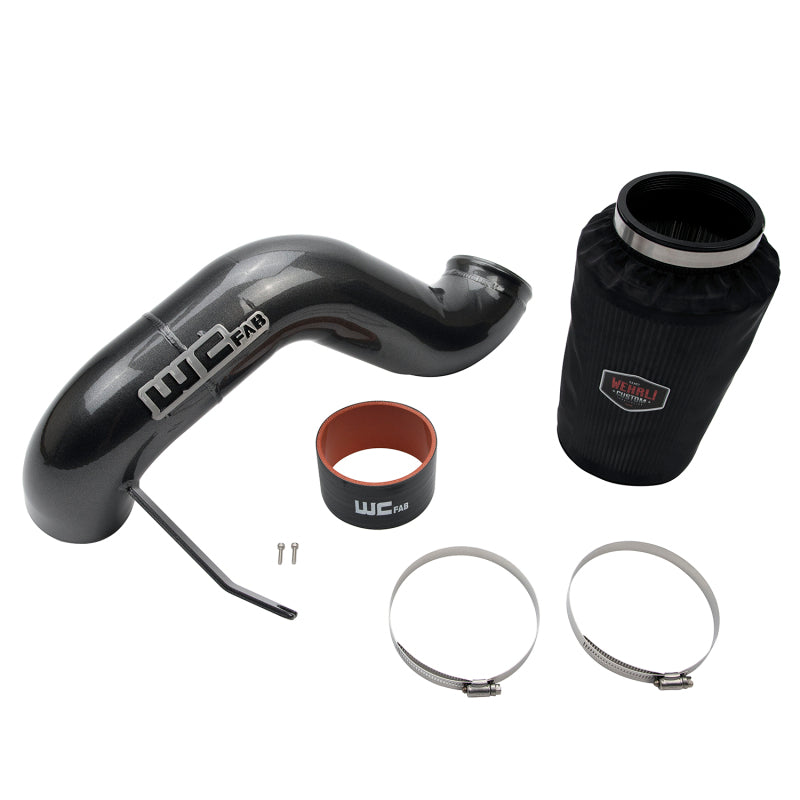 Wehrli 03-07 Cummins 5.9L 4in Intake Kit - Candy Teal