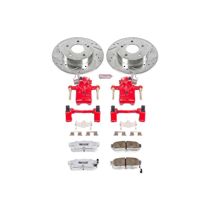 PowerStop KC1168 fits Infiniti I30 Rear Z26 Street Warrior Brake Kit w/Calipers