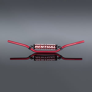 Renthal 722-01-RD-01-185 CR High/ Ricky Johnson 7/8 in. Handlebar - Red