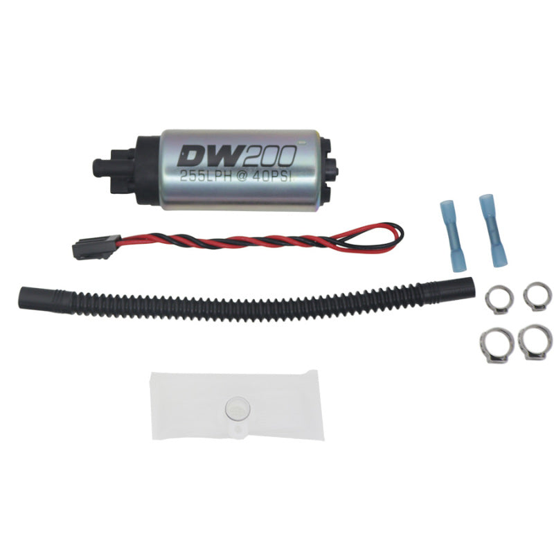 DeatschWerks 9-201-1066 255 LPH In-Tank Fuel Pump w/ Set Up Kit 04-22 Harley Davidson Dyna 08-22 Softail