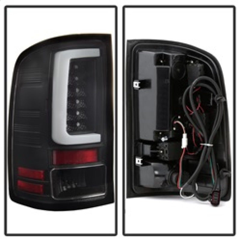 SPYDER 5084743 fits GMC Sierra 1500 V2 Light Bar LED Tail Lights Black