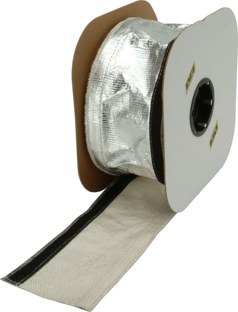 DEI  93487 Heat Shroud 2-1/2in x 50ft Spool - Aluminized Sleeving-Hook and Loop