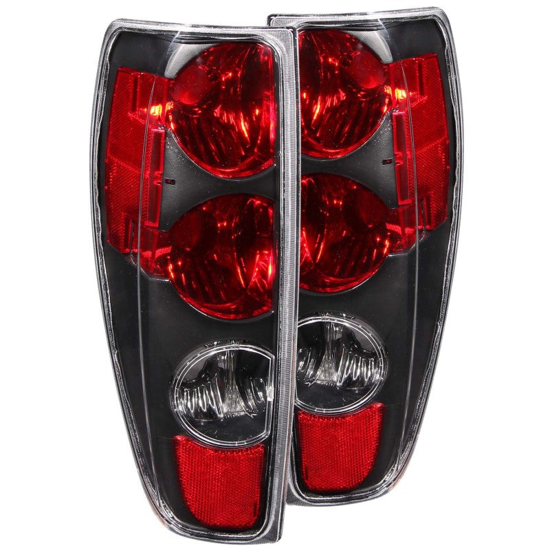 ANZO 211007 2012 fits Chevrolet 04-20 Colorado Taillights Black