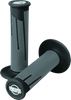 ProTaper 21689 Full Diamond Clamp-On Grips - Black/Dark Gray