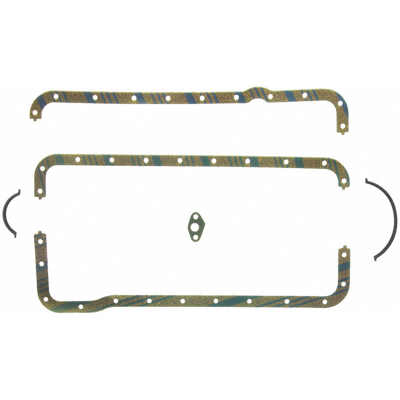 Fel-Pro OS30271C fits Ford Ranger OS 30271 C Engine Oil Pan Gasket Set Blue Stripe cork-rubber
