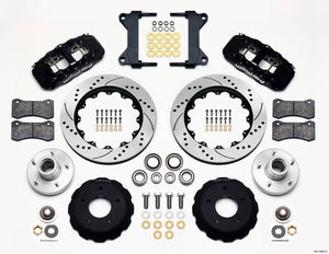 Wilwood 140-13692-D fits AERO6 Front Hub Kit 14.00 Drilled fits Chevy C-10 60-8