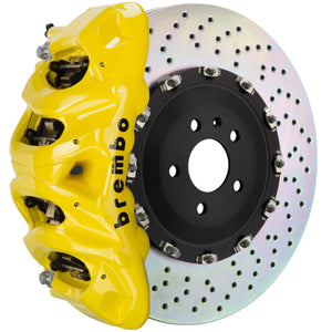 Brembo 1Q1.9625A5 Brembo 20+ GLE-Class Front GT BBK 8 Piston Cast 412x38 2pc Rotor Drilled-Yellow