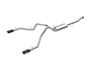 AFE 49-33130-B  Series 3in 304SS Cat-Back w/ Black Tips 15-20 fits Ford F-150 V