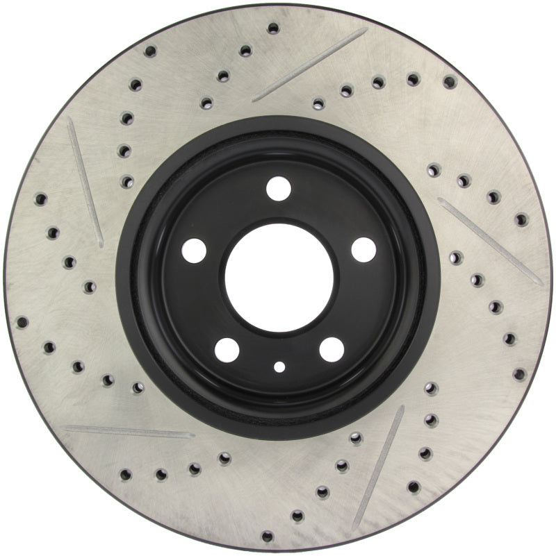 Stoptech 127.33136L Slotted & Drilled Sport Brake Rotor