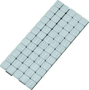 BikeMaster 152502 BikeMaster Square Wheel Weights Adhesive 5g