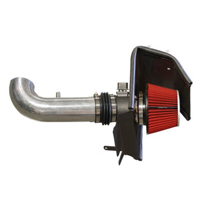 Spectre 9912 08-10 fits Cadillac CTS V6-3.6L F/I Air Intake Kit - Polished w/Red Filter