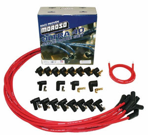 Moroso 73836 Universal Ignition Wire Set - Ultra 40 - Unsleeved - 135 Degree - R