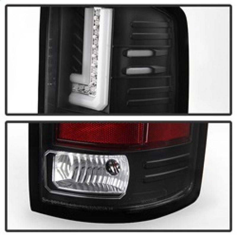 Spyder 5080660 fits GMC 14-16 Sierra LED Tail Lights Black ALT-YD-GS14-LBLED-BK