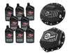 aFe 46-7702AB Power Front/Rear Diff Cover Kit w/ Oil 19-25 fits Dodge L6 Trucks (AAM 9.25-12 & AAM 11.5/12-14)