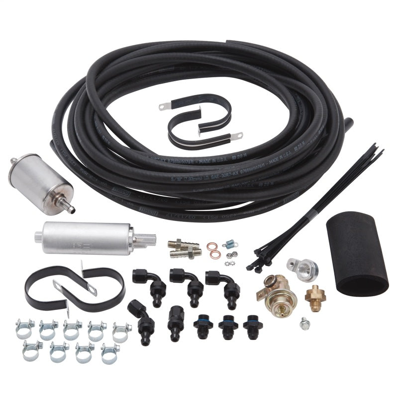Edelbrock 3651 Fuel System E-Street EFI Return Type w/ Rail Mounted Regulator 43 PSI
