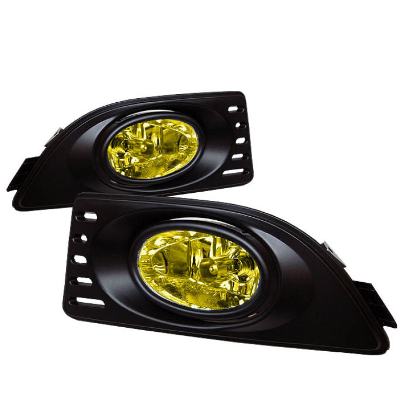 Spyder 5020680 fits Acura 05-07 RSX OEM Fog Lights w/Switch Yellow FL-AR06-Y