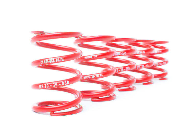 H&R 36mm ID Single Race Spring - 3.74in Length - 157lbs/in Spring Rate - 371lbs Block Load