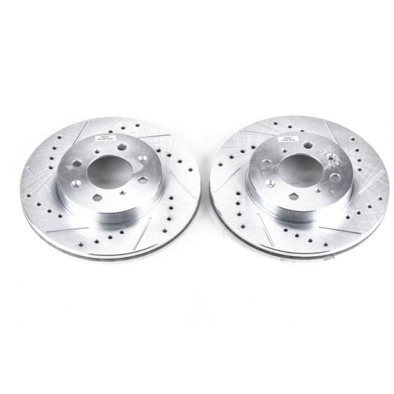 PowerStop fits Acura 97-05 EL Front Evolution Drilled & Slotted Rotors - Pair
