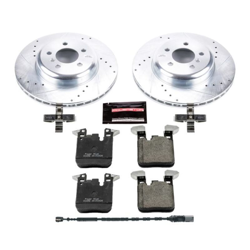 PowerStop K6672 fits BMW 16-18 320i xDrive Rear Z23 Evolution Sport Brake Kit