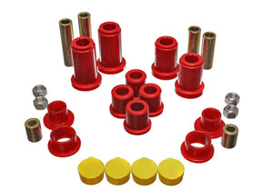 Energy Suspension 3.3190R 99-07 General Motors (Various) Red Front End Control Arm Bushing Set