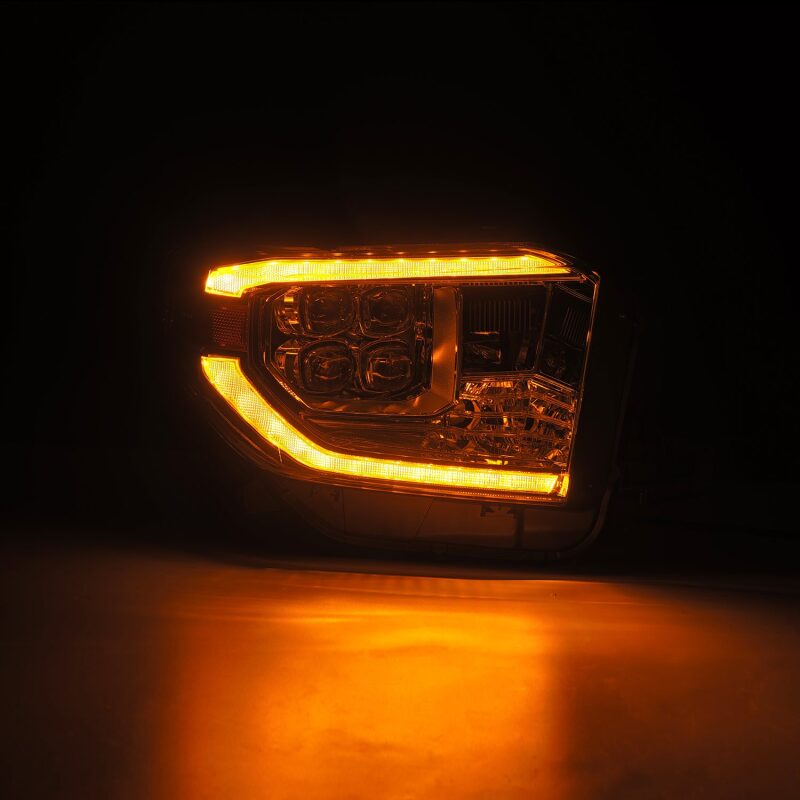 AlphaRex 880831 14-21 fits Toyota Tundra NOVA LED Proj HL Chrome w/Actv Light