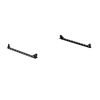 Road Armor 550BRS-SMK-485 TRECK Dual Lower 5-1/2-6ft Bed Accessory Rail Mounts - Tex Blk (Pair)