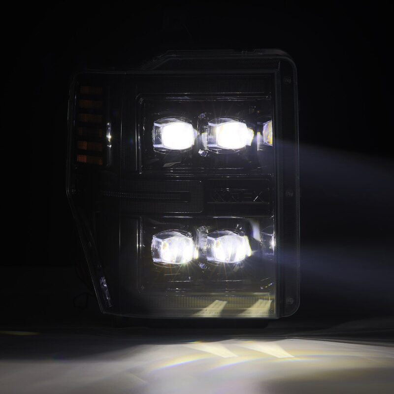 AlphaRex 880311 08-10 fits Ford F250-550 NOVA-Series LED Projector Headlights