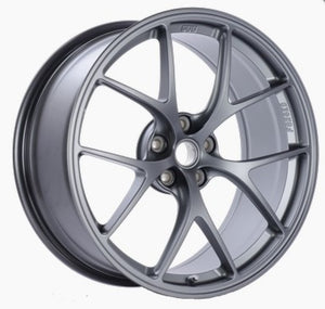 BBS FI026TI FI 20x10.75 5x114.3 ET56 CB67 Titanium Wheel -82mm PFS/Clip Req